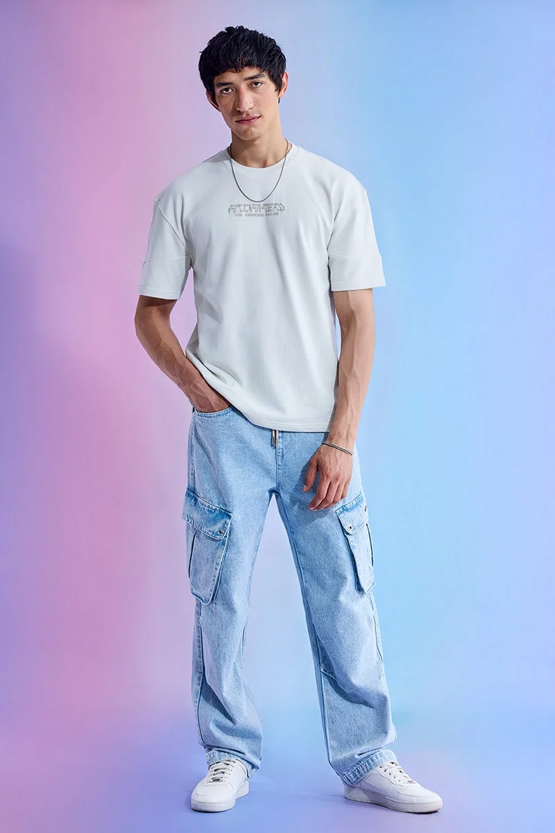 سنيتش تيشيرت يوتوبيا أووايكند كبير الحجم